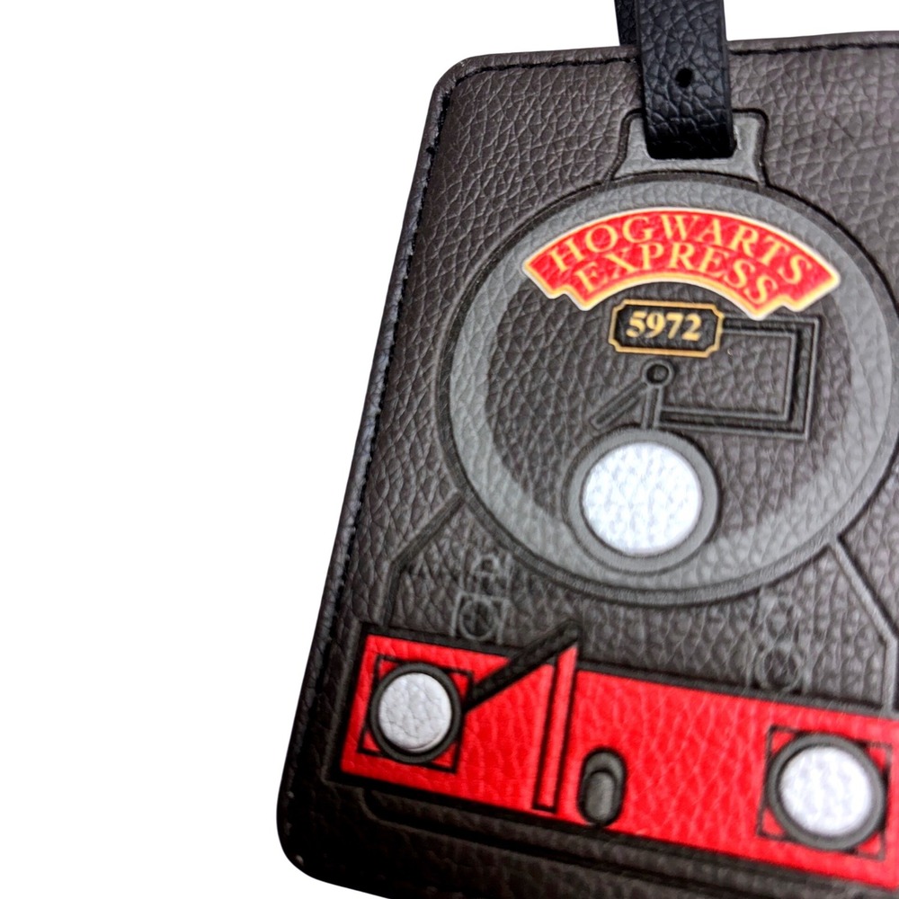 Harry Potter Hogwarts Express 5972 Luggage Tag Faux Leather Accessory Innovation